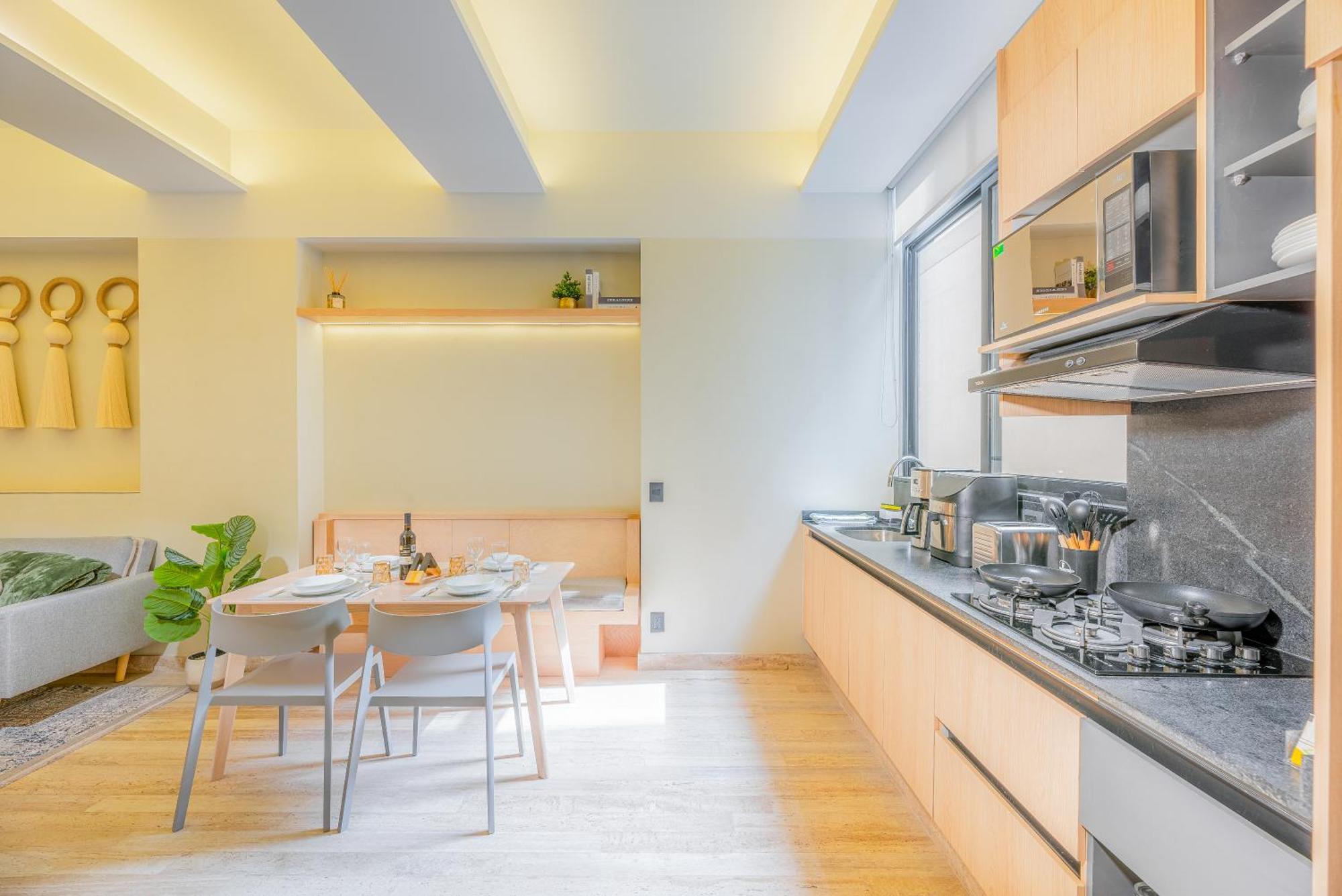 Capitalia - Luxury Apartments - Homero 멕시코 시 외부 사진