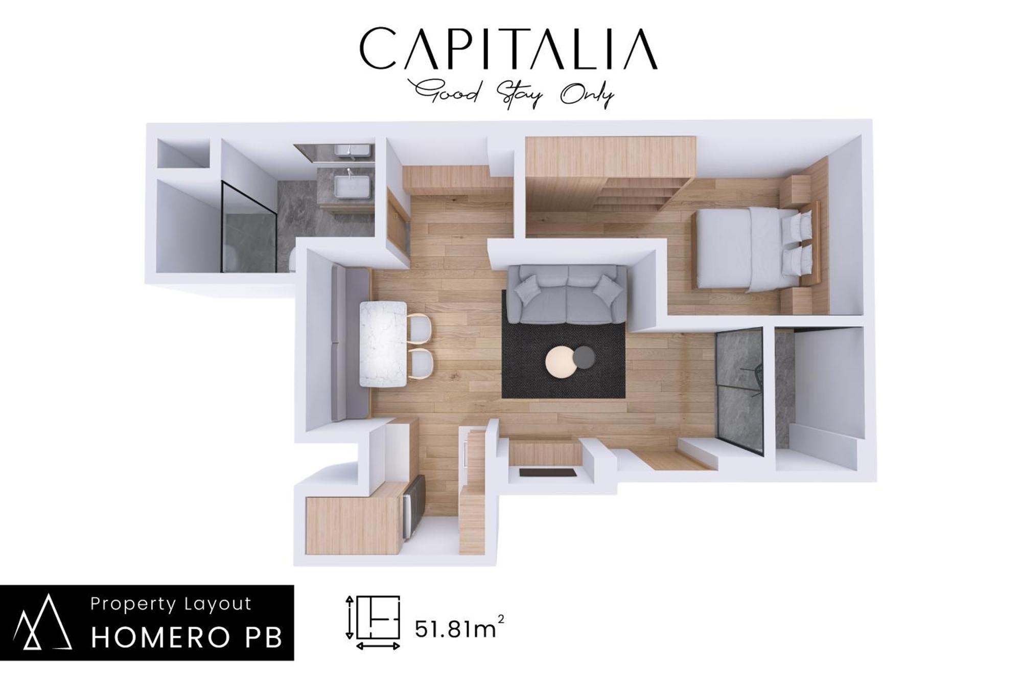 Capitalia - Luxury Apartments - Homero 멕시코 시 객실 사진