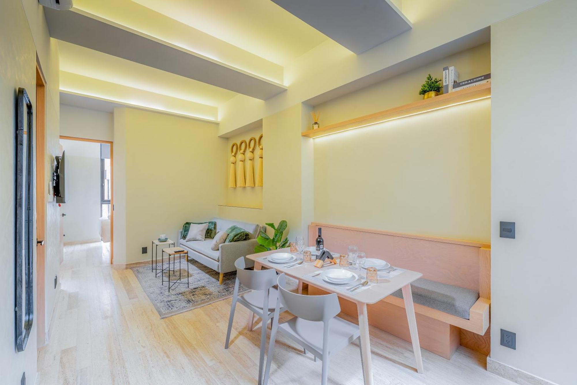 Capitalia - Luxury Apartments - Homero 멕시코 시 외부 사진