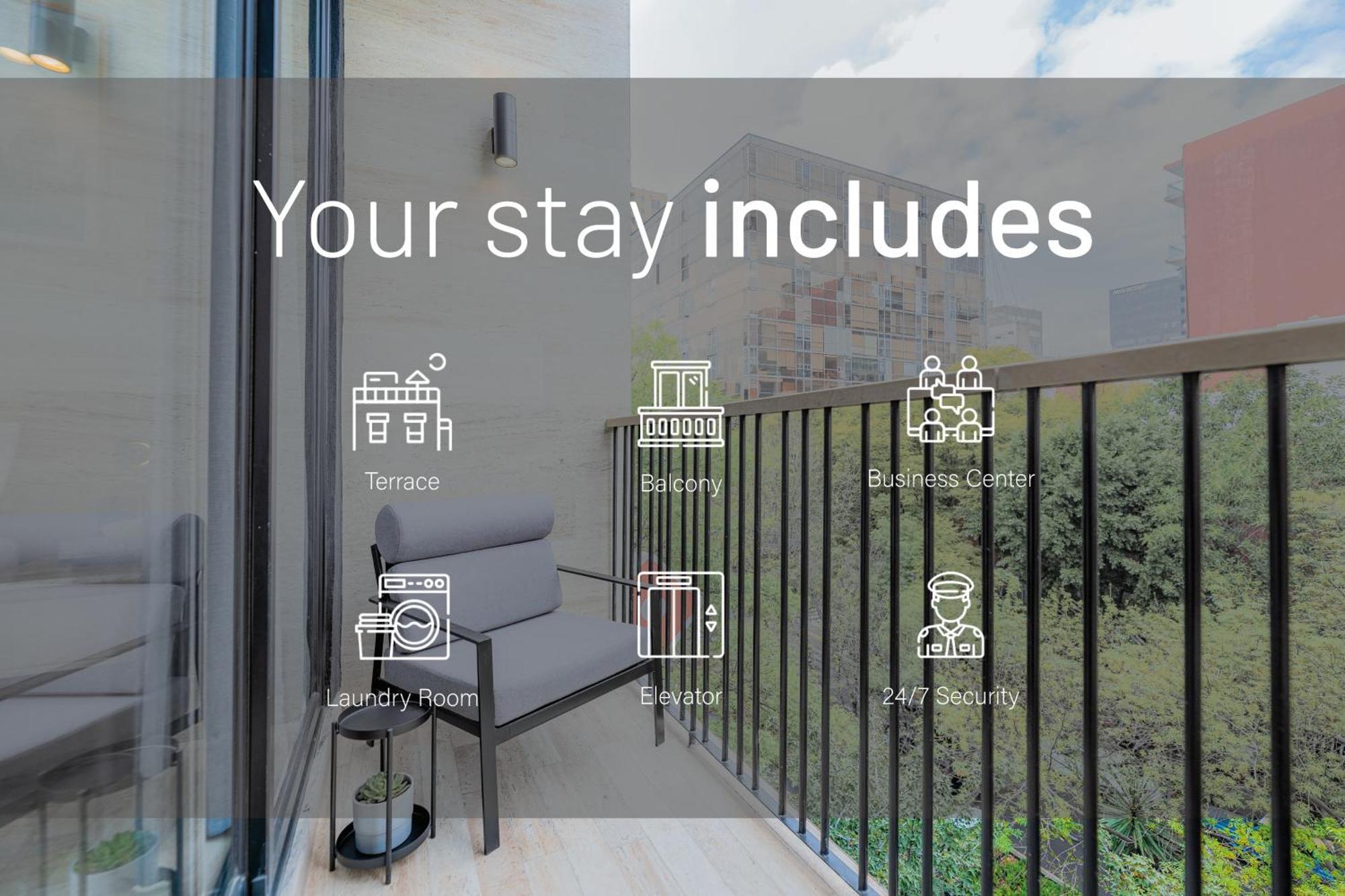 Capitalia - Luxury Apartments - Homero 멕시코 시 외부 사진